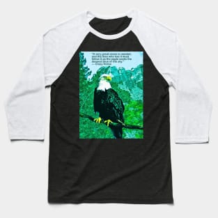 Majestic Bald Eagle Baseball T-Shirt